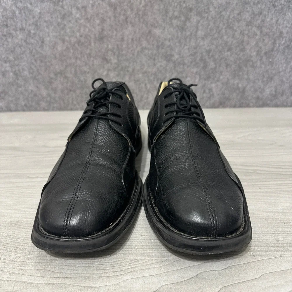 Studio‎ Belvedere Bay Bridge Men 14 Leather Dress Shoes Derby Pebbleds Brazil